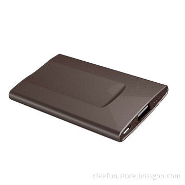 Good-quality portable mobile phone charger, emergency, for Christmas promotional gifts